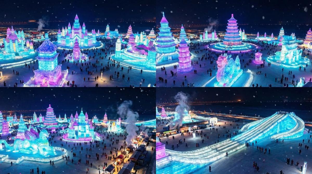 51视频旅游视频-哈尔滨冰雪大世界